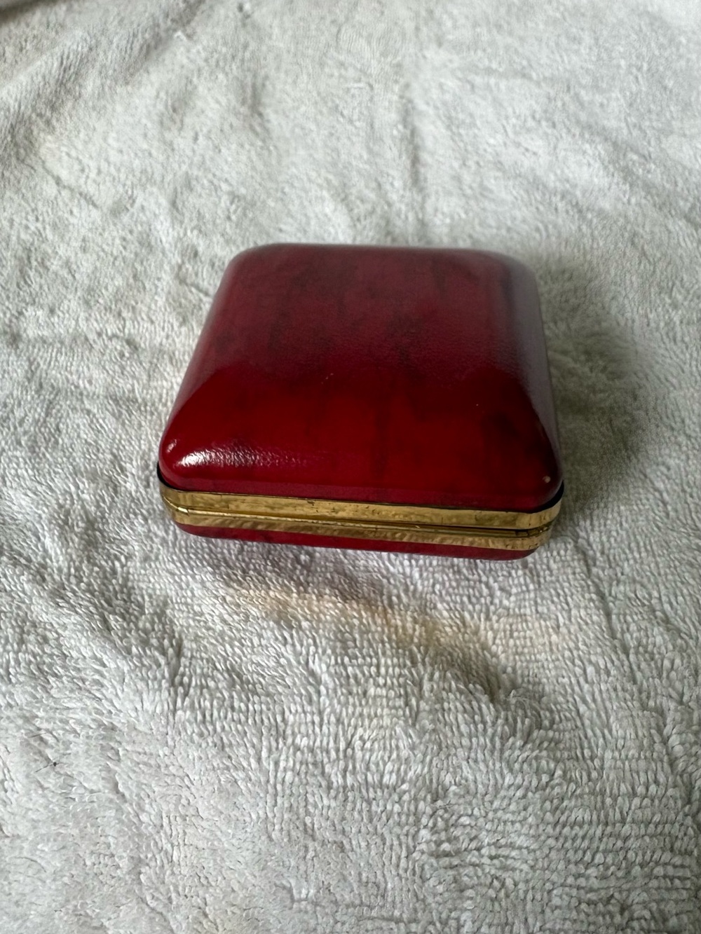 Ingraham Vintage Travel Alarm Clock With Fold Up Case - Picture 6 of 8